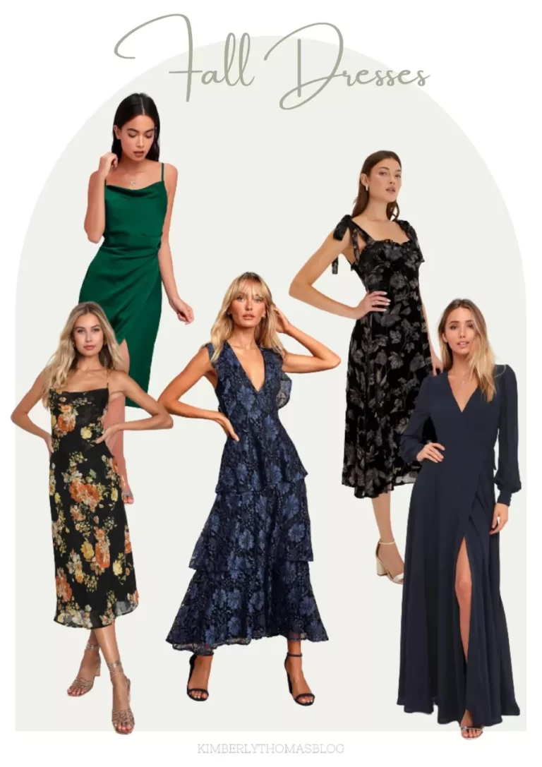 Gorgeous Fall Dresses!