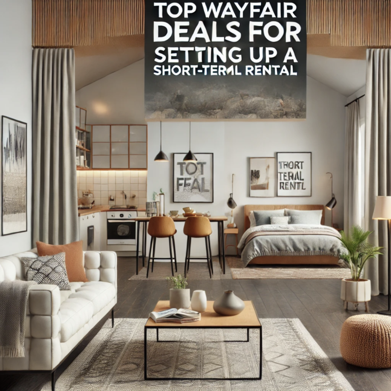 Top Wayfair Deals for Setting Up a Short-Term Rental